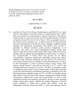 Act No. 57-2014