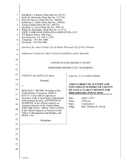 amicus brief - City of Santa Monica Newsroom