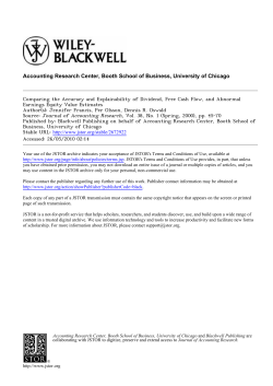 Accounting Research Center, Booth School of Business