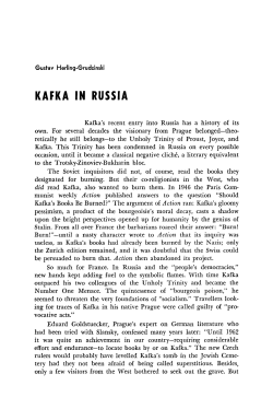 kafka in russia - Dissent Magazine