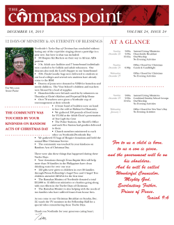 at a glance - Northside Baptist Church | Victoria, Texas