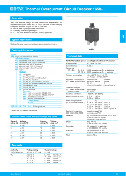 1658-G21-06-P10-5A Datasheet
