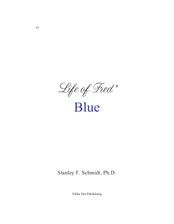 Life of Fred&reg; Blue - Stanley F. Schmidt