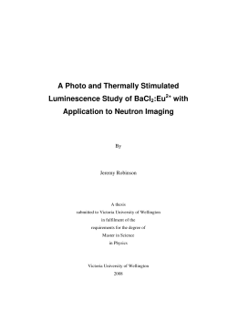 A Photo and Thermally Stimulated Luminescence Study of BaCl2:Eu