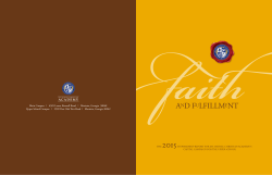 stewardship report for mt. bethel christian