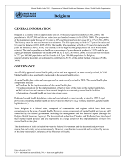 Mental Health - World Health Organization