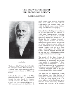 Know-Nothings of Hillsborough County