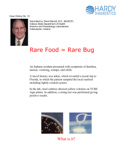 A Puzzling Worm - by Hardy Diagnostics