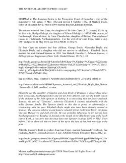 THE NATIONAL ARCHIVES PROB 11/64/427 1 Modern spell