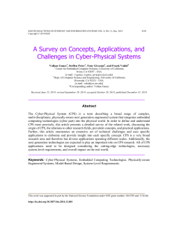 Cyber-Physical System