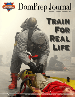 Train For Real Life - Domestic Preparedness