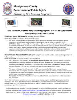 March 2016 Notices - Montgomery County, PA