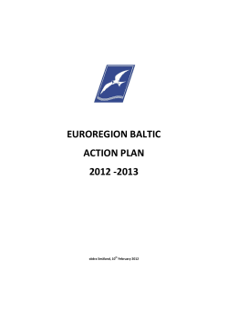 ERB Action Plan 2012