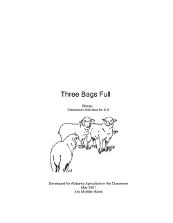 Three Bags Full - Alabama Ag In The Classroom