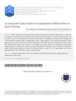 An Enhanced Cuckoo Search for Optimization