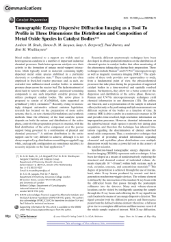Tomographic Energy Dispersive Diffraction Imaging as a Tool To