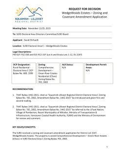 November 2015 WedgeWoods Estates Zoning Amendment