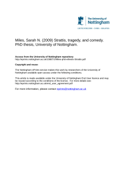 - Nottingham ePrints