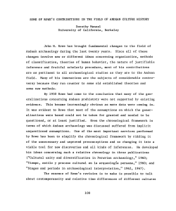 questioned, or at least justified. Even the chronological frameworkin