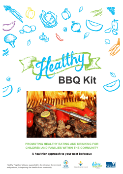Healthy Together Mildura BBQ kit