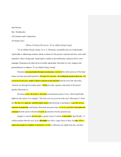 Poem explication EDITED