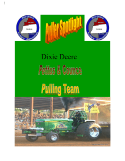Dixie Deere - Mid-South Pullers Association