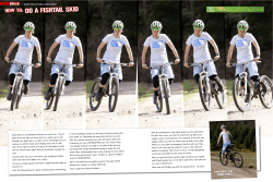 do a fishtail skid - MTB Skills Clinics