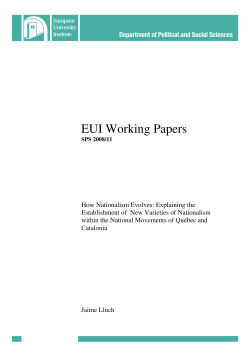 EUI Working Papers - Cadmus Home