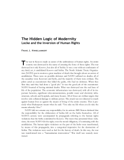 The Hidden Logic of Modernity: Locke and the Inversion of Human