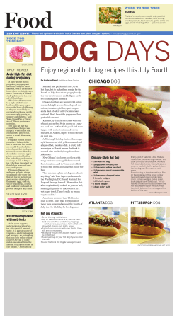 Enjoy regional hot dog recipes this July Fourth