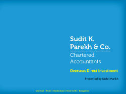 Overseas Direct Investment final