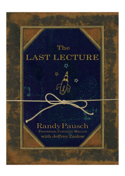 The Last Lecture