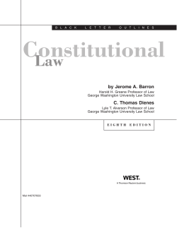 Constitutional Law