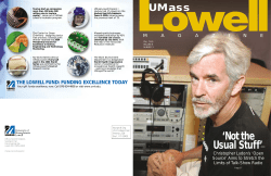 Fall 2005 - UMass Lowell