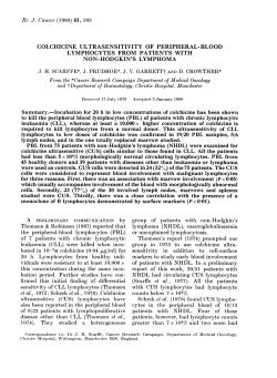 LYMPHOCYTES FROM PATIENTS WITH bated in 10-7M