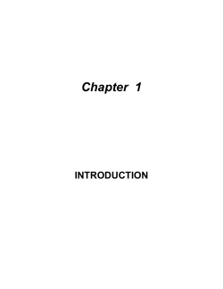 Chapter 1 - Bangladesh Bureau of Statistics