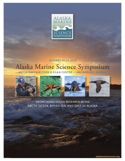 Alaska Marine Science Symposium