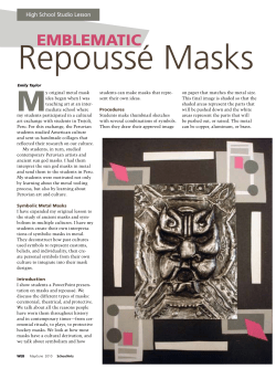 Emblematic Repousse Masks