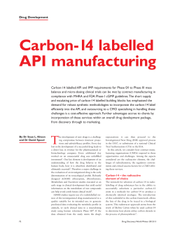Carbon-14 _Layout 1 - Drug Discovery World