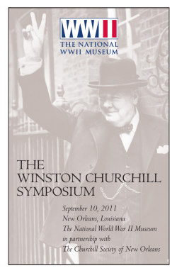 the winston churchill symposium
