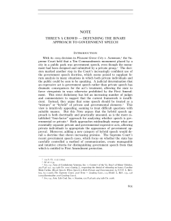 three`s a crowd &mdash; defending the binary approach to government