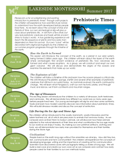 here - Lakeside Montessori