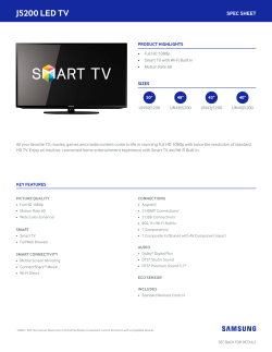 J5200 LED TV