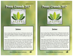 Penny Crusade 2017 Penny Crusade 2017