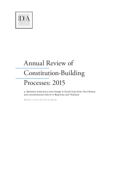 4. Between endurance and change in South