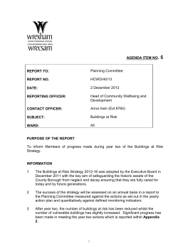 Copy herewith - Wrexham County Borough Council