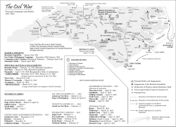 civil-war map of nc  - The Way We Lived in North Carolina