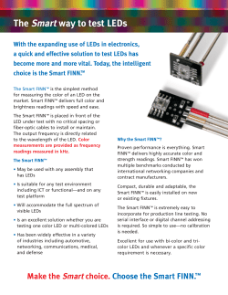 The Smart way to test LEDs