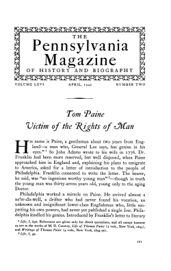Pennsylvania Magazine - Open Journal Systems