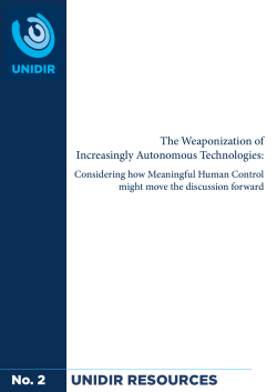 Considering how Meaningful Human Control might move